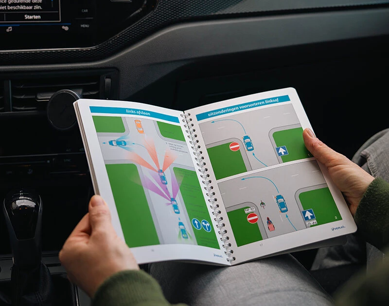 Theorie leren via onze app